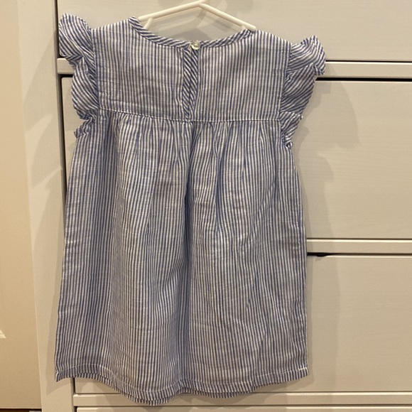 Vineyard Vines Flutter Sleeve Summer Dress with embroidery - Picture 2 of 4